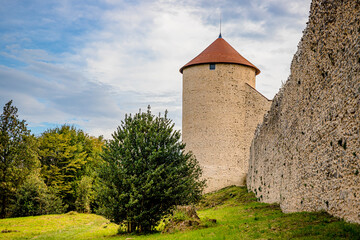 Canvas Print - Le Château des Allymes