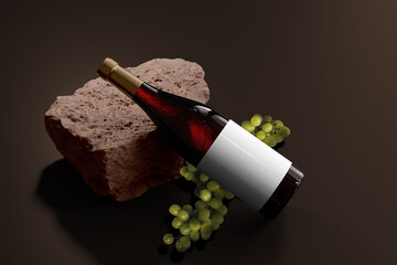 Wall Mural - Wine Bottle