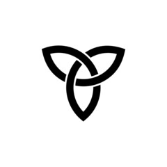 triquetra icon in Vikings set