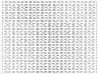 binary computer code background. gradient 01 numbers pattern. data and technology texture. matrix te