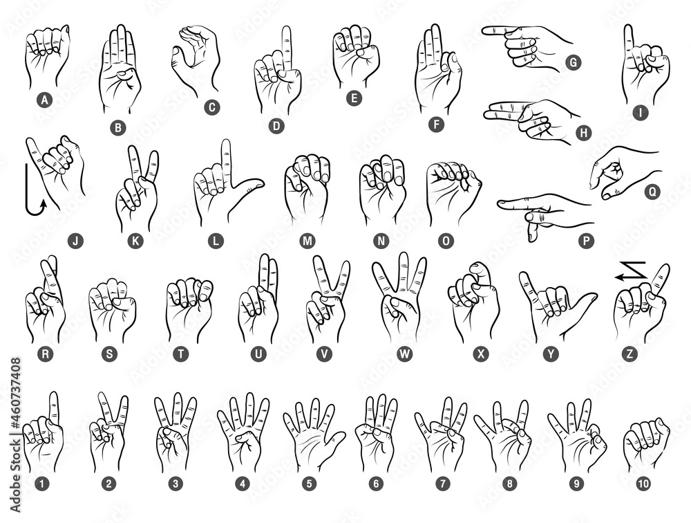 Sign Language Numbers 1 100
