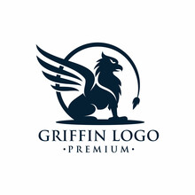 Vintage Griffin, Griffon Logo Design