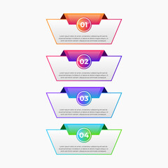 Business data infographic visualization. Process chart. Abstract elements of graph, diagram with steps, options, parts or processes. business template for presentation. Creative infographic