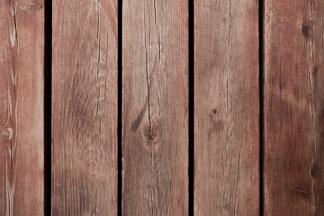 Old red wooden background. Timber board texture 