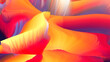 3d bright abstract smooth wavy gradient background with warm and cold colors looks like liquid
