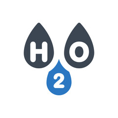 Sticker - Water formula icon