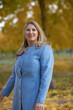 © shymar27 - Young beautiful blonde girl in an autumn park in the maple leaves.