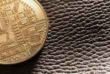 Golden Crypto Virtual Currency Coin