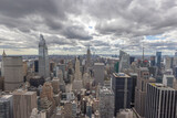 Fototapeta  - September 2021 New York City Manhattan midtown buildings skyline
