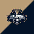 Champions Cup Esport And Sport Logo Template