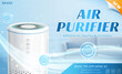 Home air purifier ad