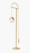 Modern gold floor lamp for home decor
