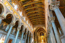 Interior Of The Cathedral Of Monreale