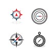 © Jeffricandra30 - compass logo template vector icon illustration