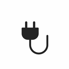 Wall Mural - Plug icon. Vector illustration for graphic design, Web, UI, app. 