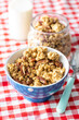 © Jiri Hera - Sweet granola cereals in bowl.