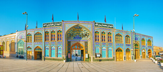 Canvas Print - Imamzadeh Helal Ali Holy Shrine, Aran o Bidgol, Iran