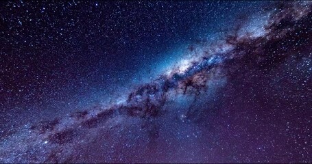 Wall Mural - 3D Universe Loop Background 4K