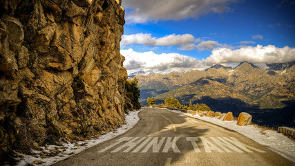 Wall Mural - Street Sign to Think Tank