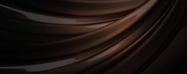 Wall Mural - Futuristic Abstract Shiny Wave Curve Background For Business And Website