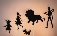 Wizard Of Oz Storytelling, Shadow Puppets.