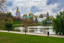 View Of The Famous Novodevichy Convent