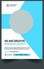 Wall Mural - New Modern Corporate Flyer Template 