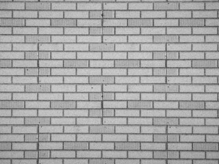 Gray wall texture with brick straight rows