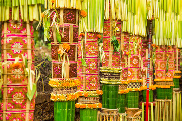 Poster - Artful piece of handmade Buddhist prayer wheels