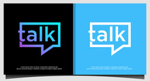 Talk Logo Design Template