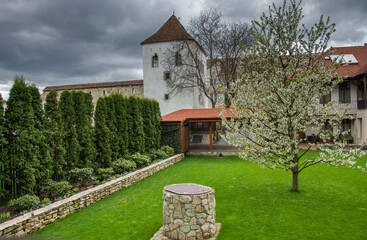 Wall Mural - Romania, Turnul Dogarilor ,Coopers Tower in Bistrița,Fassbinderturm 2021