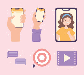 Sticker - video marketing app