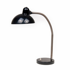 Wall Mural - Old Black Desk Lamp on white background