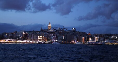 Wall Mural - istanbul panoramic view to travel 