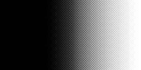 Aufkleber - Black and white halftone, dotted, circles pattern, background, backdrop. Dots, Polka dots pattern
