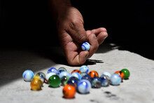 The Traditional Game Of Marbles