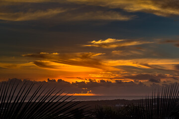 Wall Mural - Coucher de soleil 