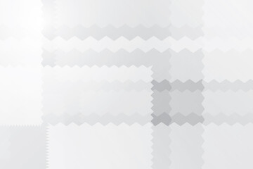 Abstract white and gray color, modern design background with geometric shape. Vector illustration.