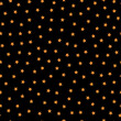 とても小さいオレンジ色の星と夜空のような黒背景 - ハロウィンのイメージの背景素材・パターン