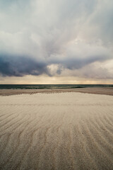 Canvas Print - beach in the morning