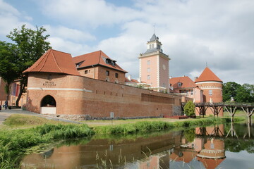 Zamek Biskupów Warmińskich. Lidzbark Warmiński. Polska - Mazury - Warmia.