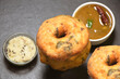 Image of Vada or bada is a category of savoury fried snacks from India
