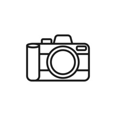 Canvas Print - Camera photography icon design template illustration vector