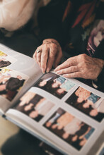 Old Woman With Photo Album