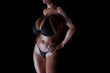 © PixlMakr - Woman in black underwear