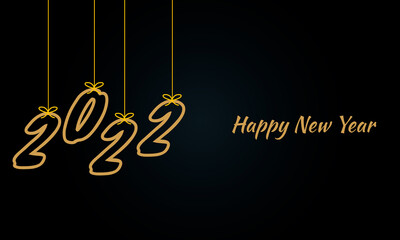 Wall Mural - Happy New Year Banner Template