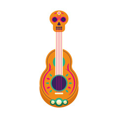 Canvas Print - mexican guitar instrument