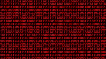 modern technology red hex code concept. digital abstract background.