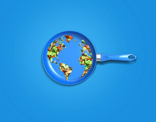 world food day concept background. world vegetable day, vegan day concept.