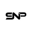 © Rumi - SNP Letter Initial Logo Design Template Vector Illustration, Modern logo design vector icon.